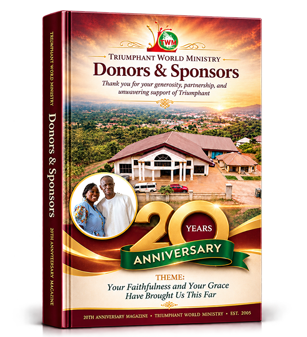 Cover of 20th Anniversary Magazine